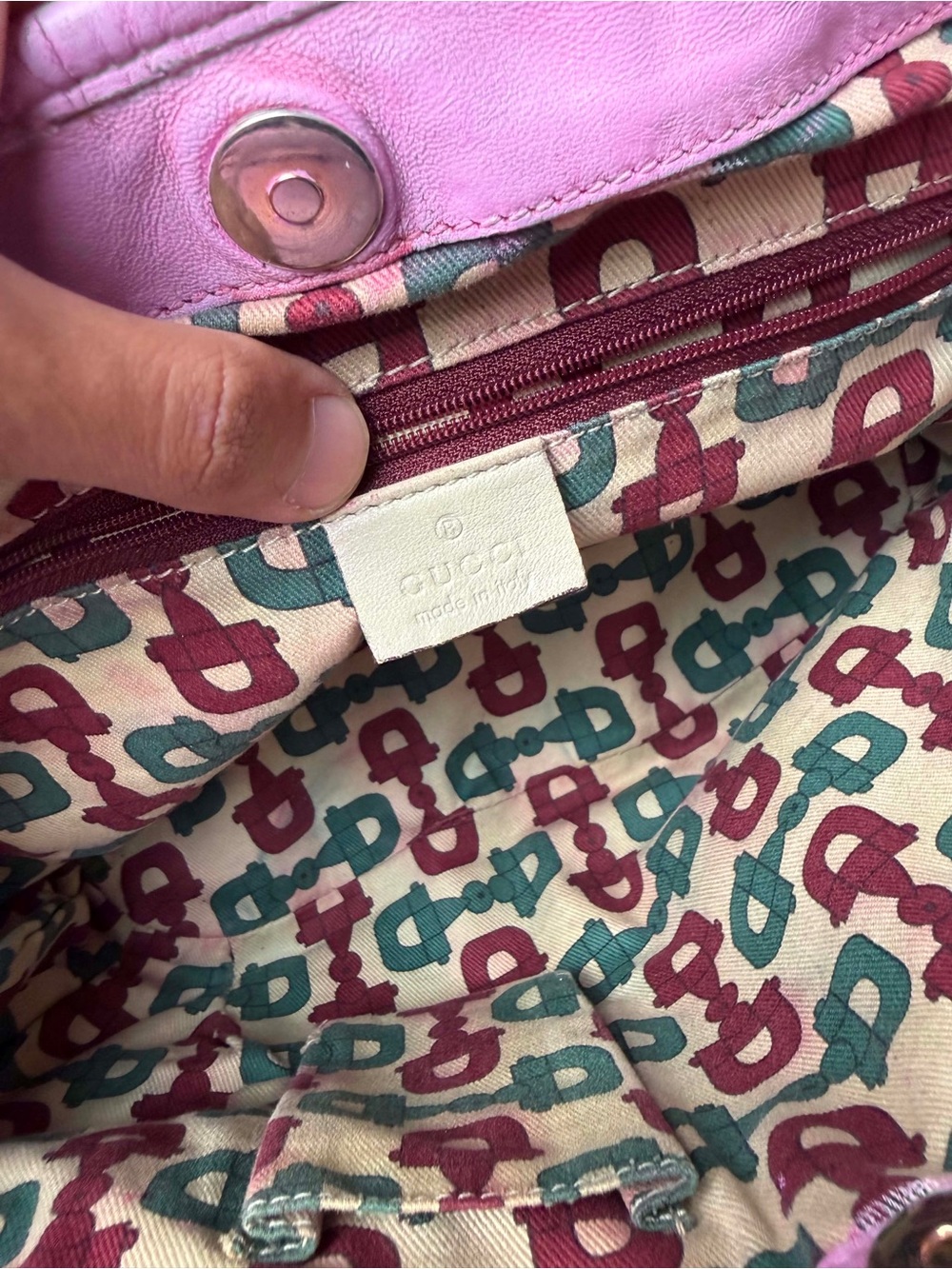 Gucci Pre-Owned Small
Guccissima Tribeca Tote Bag - Picture 4 of 10